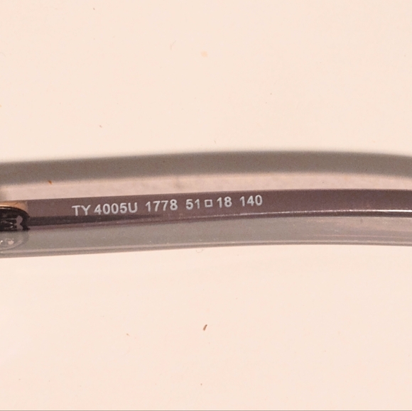 Tory Burch TY 4005U 1778 Clear Grey Eyeglasses Frames - Picture 11 of 12